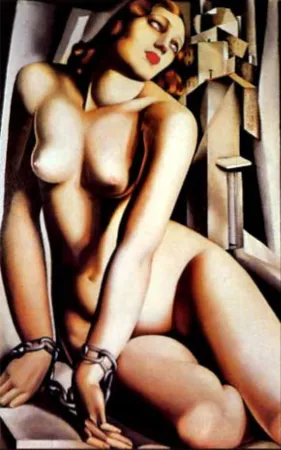 Screenprint De Lempicka - Andromeda 