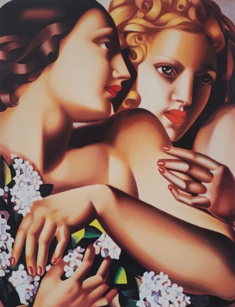 Screenprint De Lempicka - Printemps 