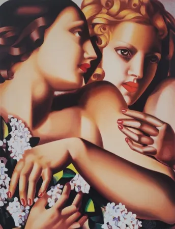 Screenprint De Lempicka - Printemps 