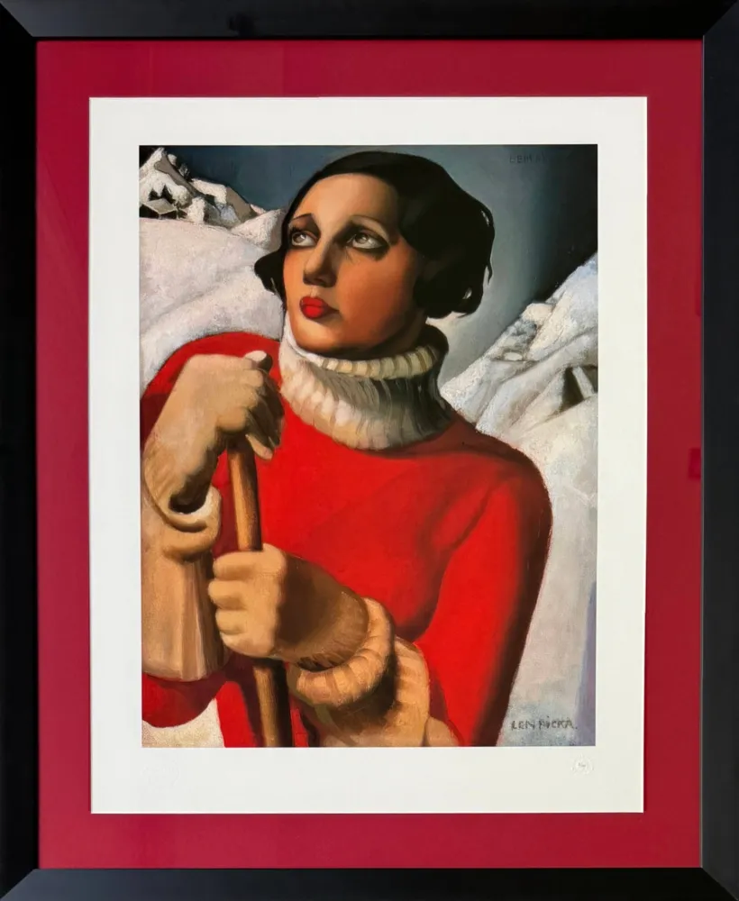 Numeric Print De Lempicka - Saint Moritz, 1929