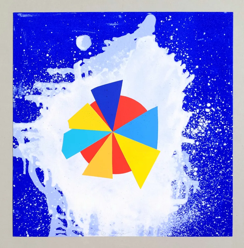 Screenprint De Maria - Composizione