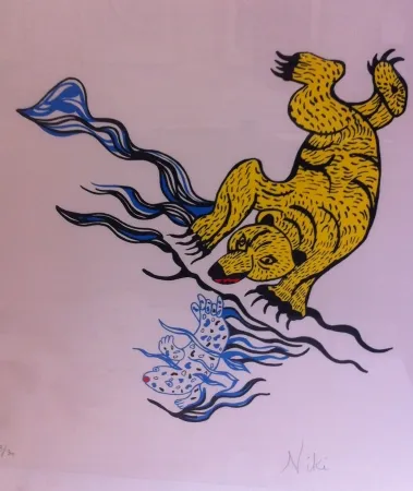 Screenprint De Saint Phalle - Die Barin