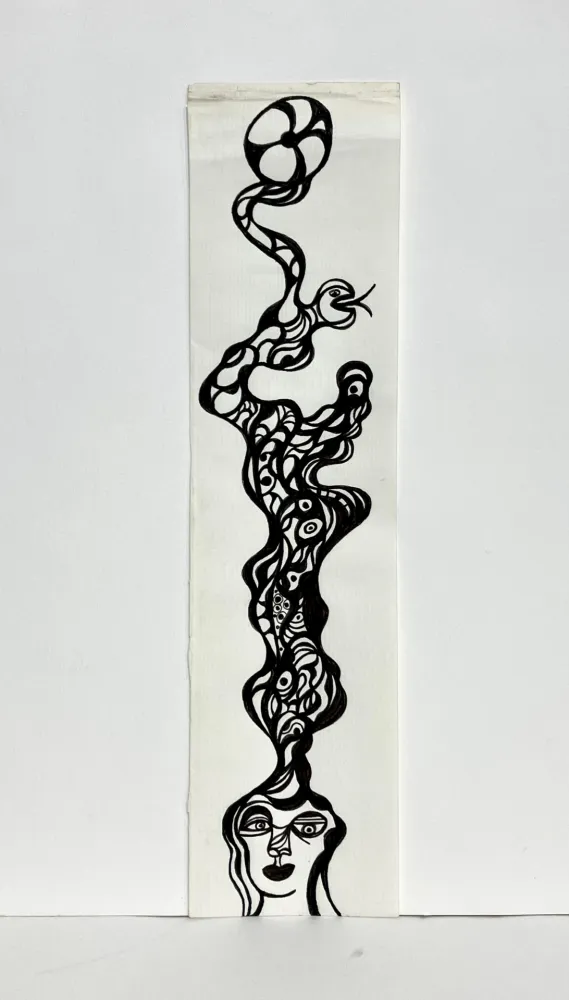 No Technical De Saint Phalle - Encre sur papier 