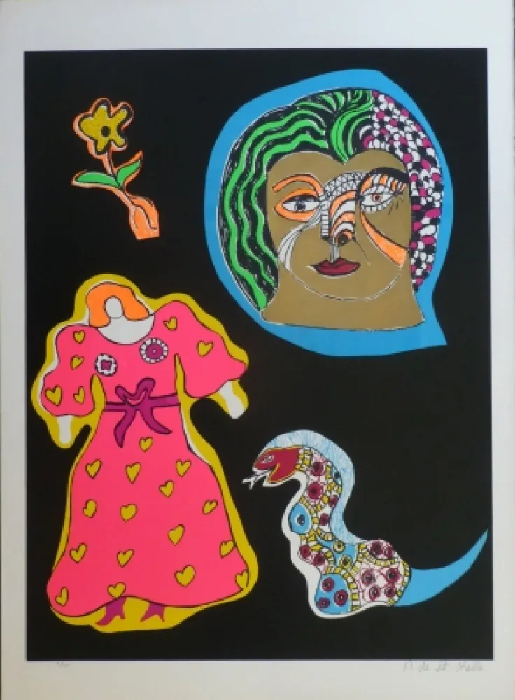 Screenprint De Saint Phalle - NANA POWER