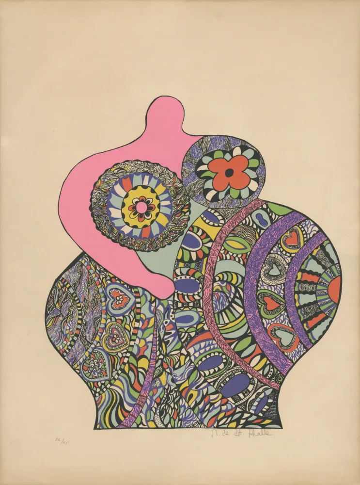 Screenprint De Saint Phalle - Nana Power : Nana II