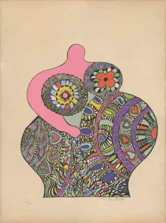 Screenprint De Saint Phalle - Nana Power : Nana II