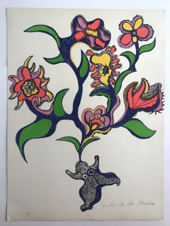 Lithograph De Saint Phalle - Rêve