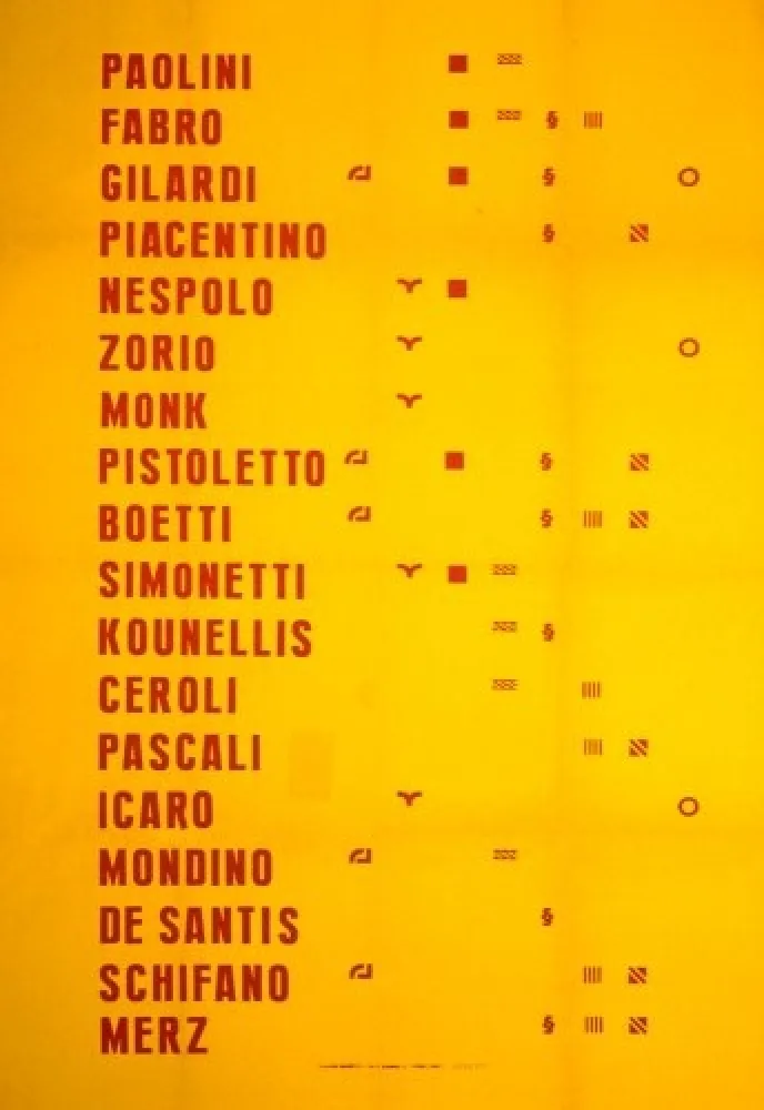 Lithograph De Santis - Manifesto 2017