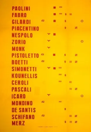 Lithograph De Santis - Manifesto 2017