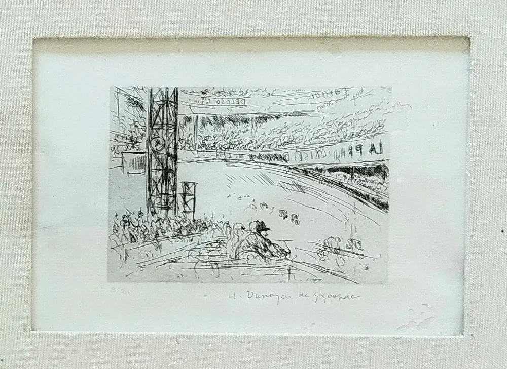 Drypoint De Segonzac - Hommage à Roger Lacourière