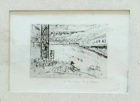 Drypoint De Segonzac - Hommage à Roger Lacourière