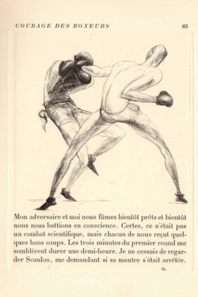Illustrated Book De Segonzac - Tableaux contemporains: Tableau des Courses, de la Boxe, de la Vénérie, de l'Amour Vénal, des Grands Magasins, de la Mode, de l'Au-Delà, du Palais, de la Bourgeoisie.