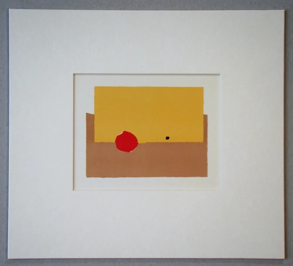 Lithograph De Stael - La Pomme - 1952