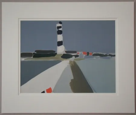 Lithograph De Stael - Le Phare, 1952