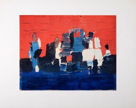 Offset De Stael - Les petits footballeurs, 1960
