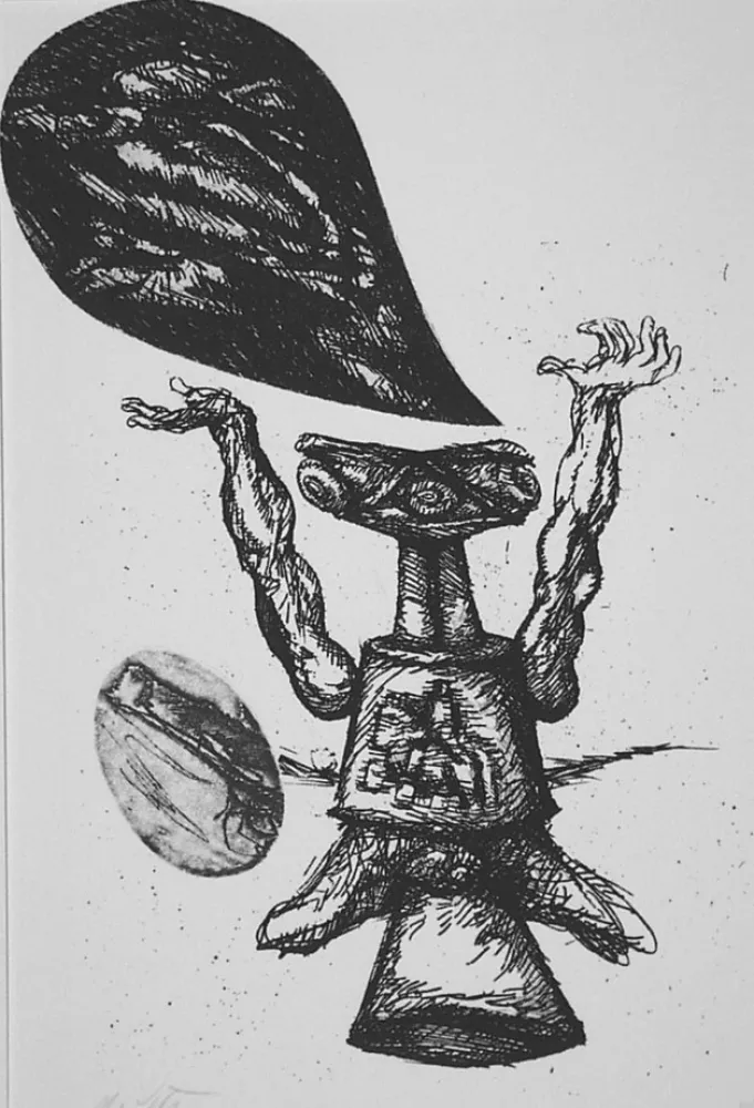 Engraving De Vita - Le cose che volano I