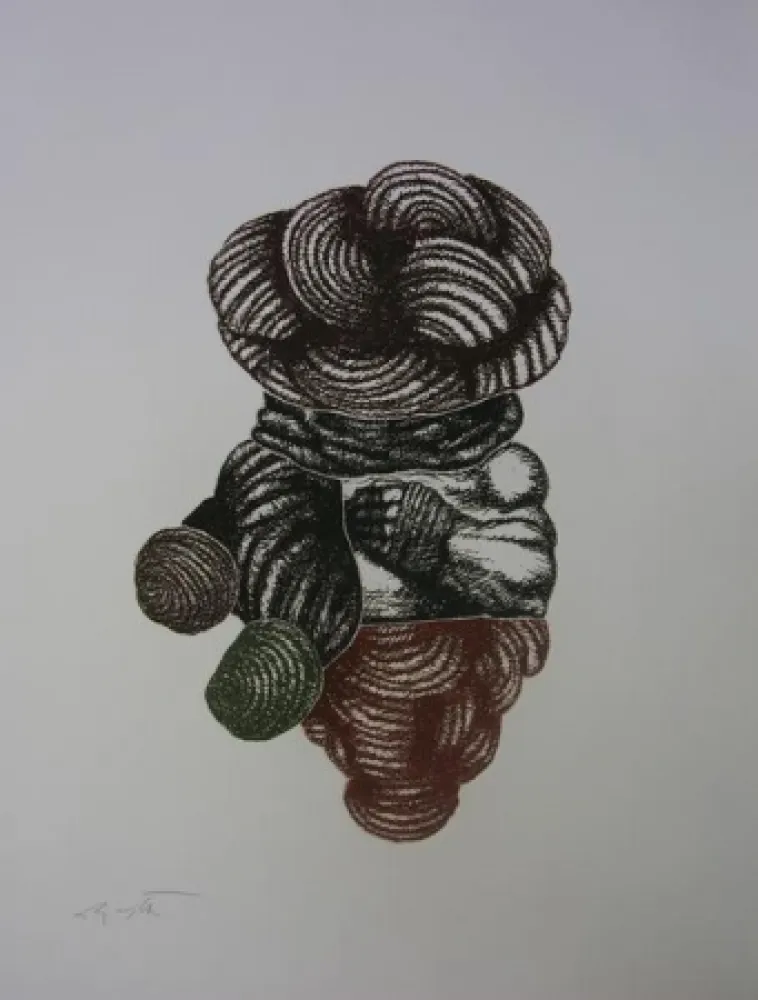 Etching And Aquatint De Vita - Senza titolo