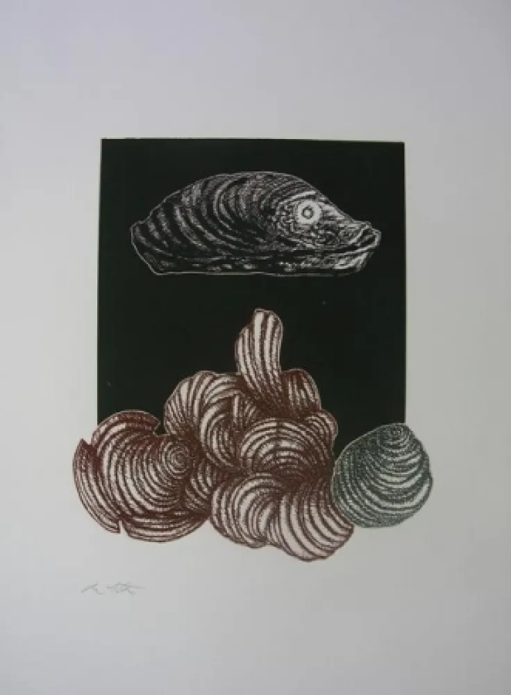 Etching And Aquatint De Vita - Senza titolo