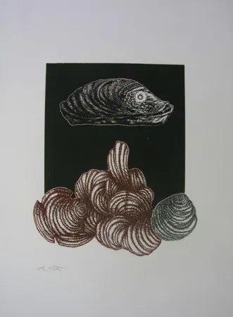Etching And Aquatint De Vita - Senza titolo
