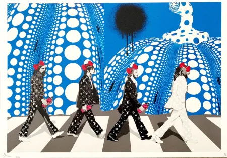 Numeric Print Death Nyc - Beatles Blue