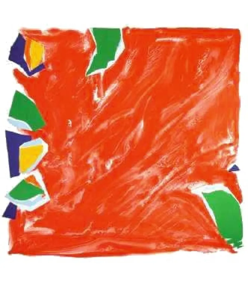 Lithograph Debré - Abstract composition