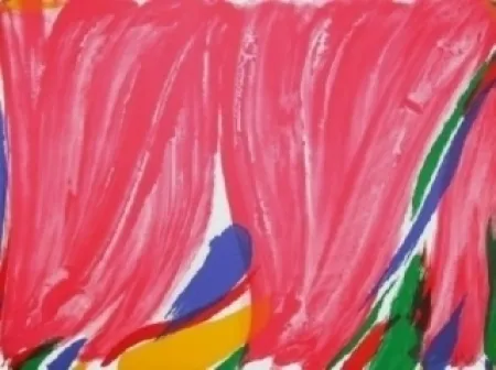 Lithograph Debré - Composition 