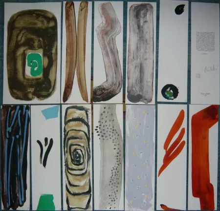 Lithograph Debré - MU TEI - 13 lithographies signées