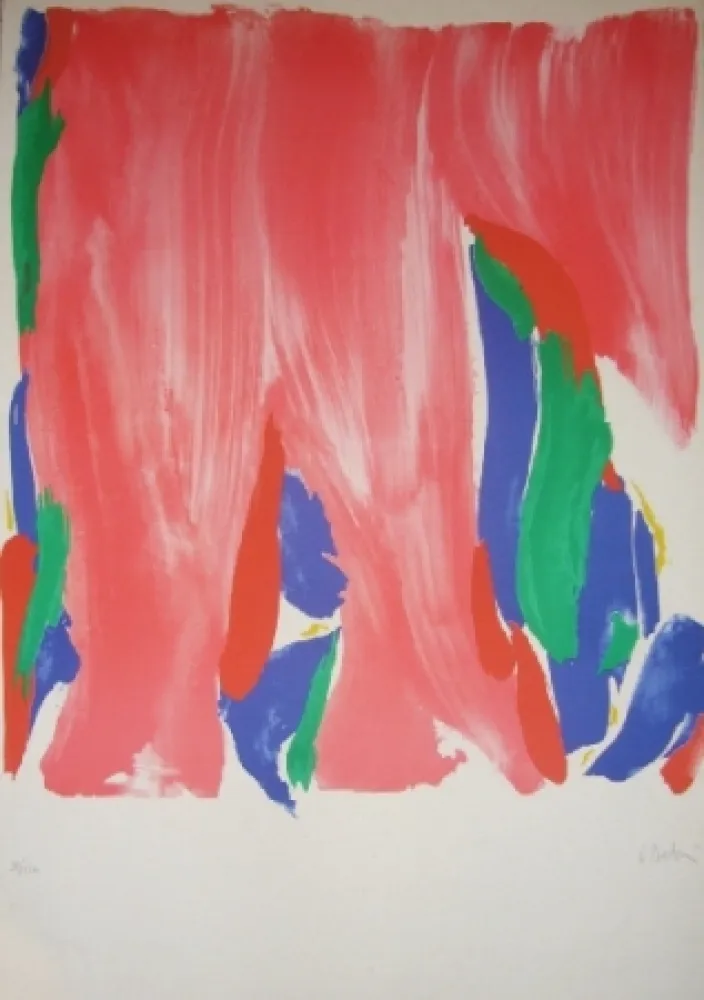 Lithograph Debré - Musique indienne