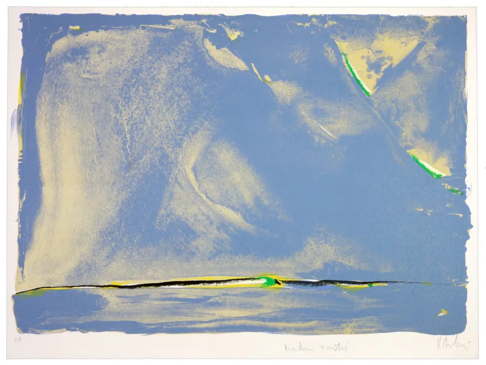 Lithograph Debré - No Title