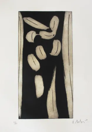 Etching And Aquatint Debré - Petit signe-Personnage V