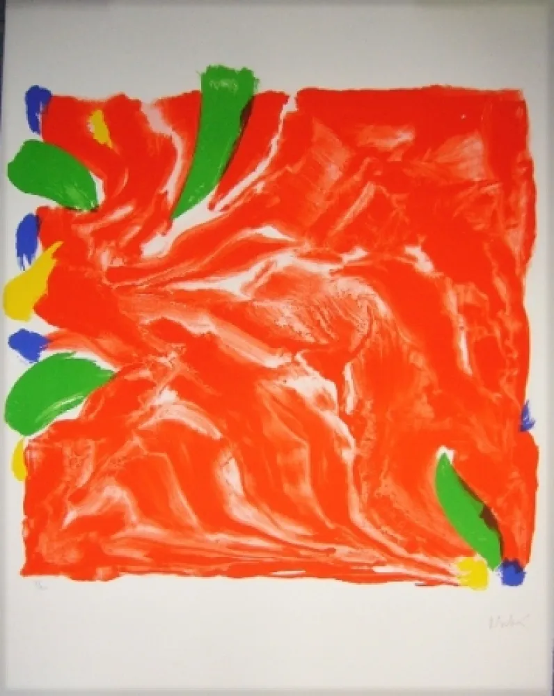 Lithograph Debré - Sans titre 5