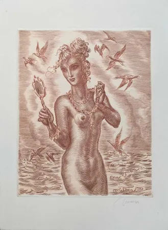 Engraving Decaris - Vénus