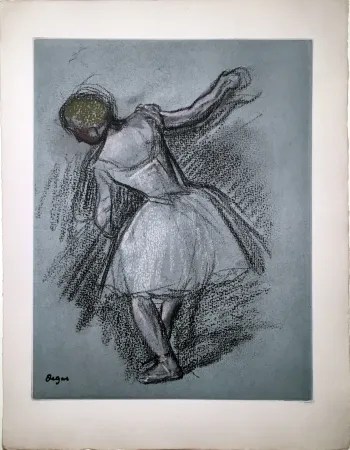 Etching And Aquatint Degas - Danseuse (étude, vers 1890)