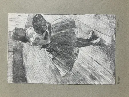 Lithograph Degas - Petite danseuse à l'éventail. 1888-1889