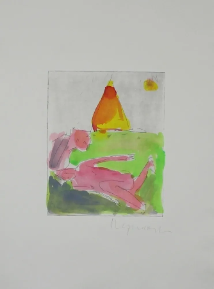 Etching Degendorfer - Untitled