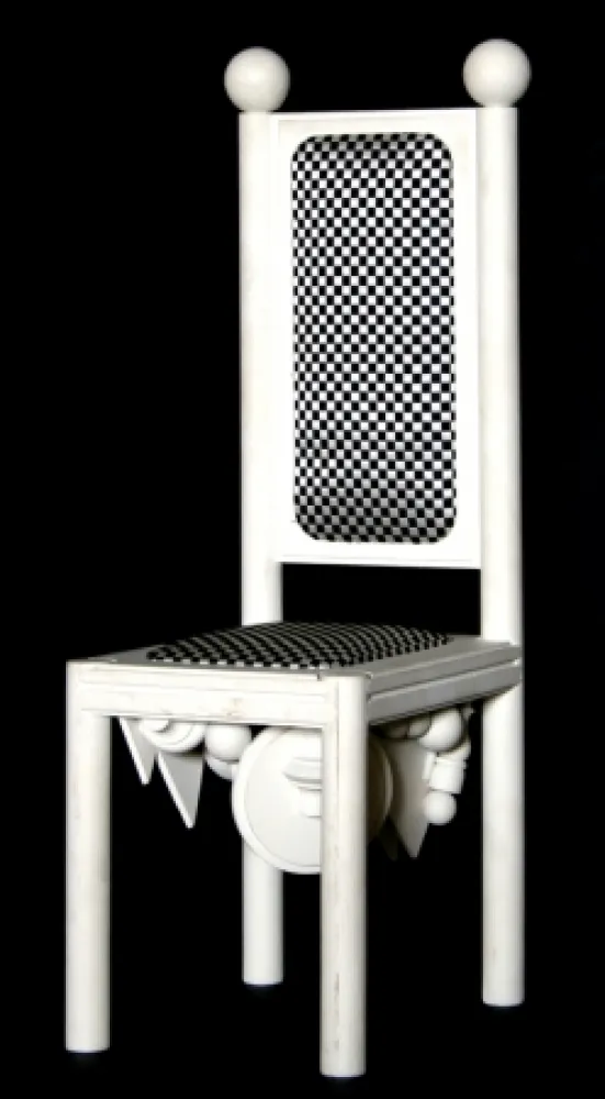 Lithograph Del Pezzo - Chair