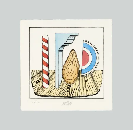 Etching Del Pezzo - Composizione