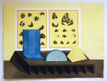 Etching Del Pezzo - Figure Geometrique