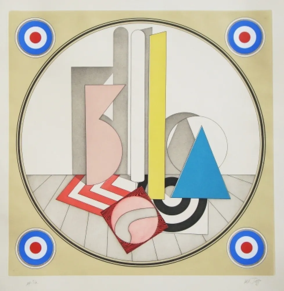 Etching And Aquatint Del Pezzo - Sans titre