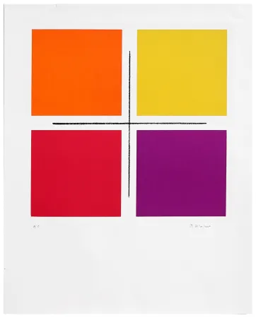 Screenprint Delahaut - Sans titre