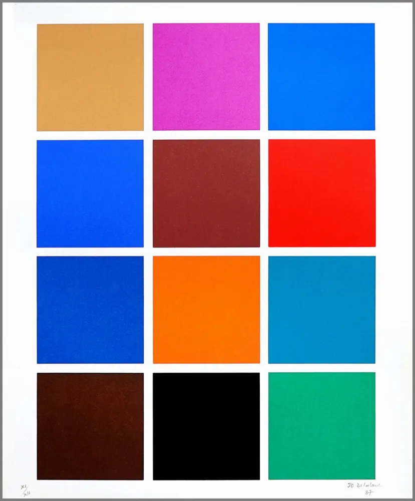 Screenprint Delahaut - Sans titre