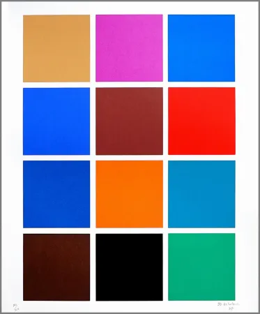 Screenprint Delahaut - Sans titre