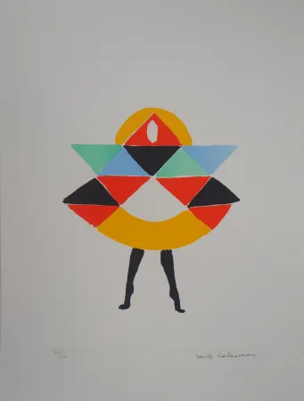 Lithograph Delaunay - Carnaval 