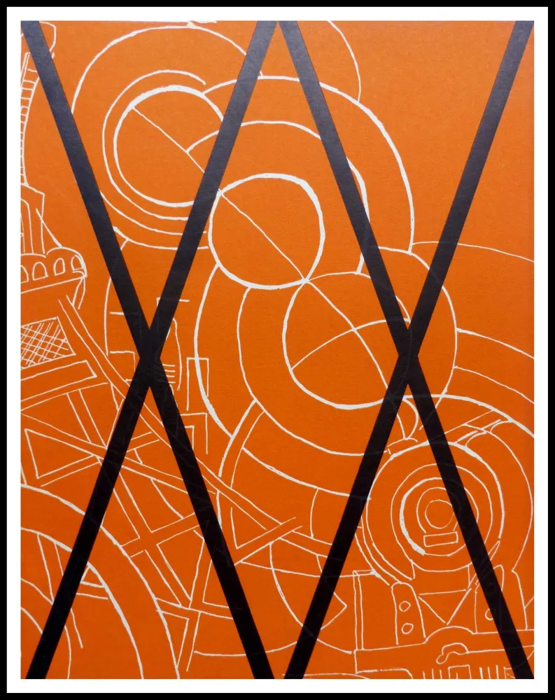 Lithograph Delaunay - COMPOSITION 