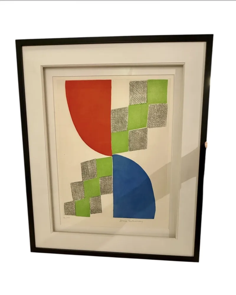 Etching And Aquatint Delaunay - Composition