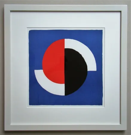 Lithograph Delaunay - Composition