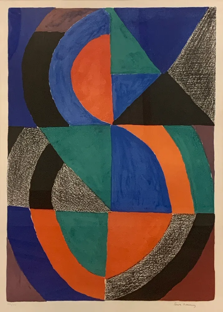 Lithograph Delaunay - Grande Icone