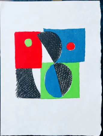 Engraving Delaunay - Juste Présent