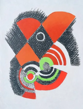 Engraving Delaunay - Juste Présent