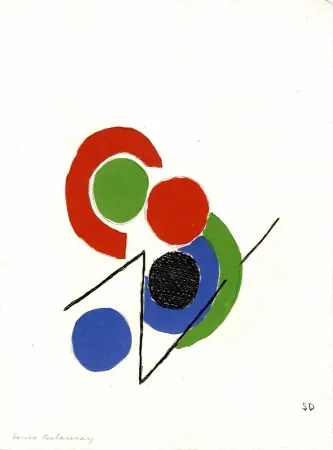 Etching And Aquatint Delaunay - Juste présent planche 1